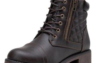 Vepose Women’s Combat Ankle Boots