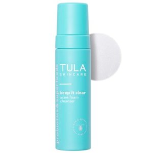 TULA Skin Care Keep It Clear – Acne Foam Cleanser