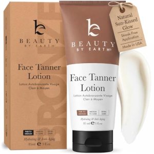 Face Tanner – USA Made with Natural & Organic Ingredients