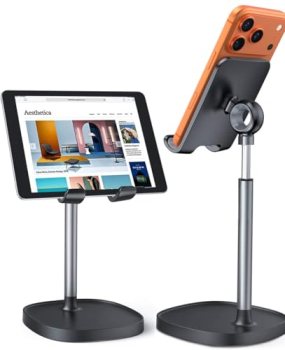 LISEN Cell Phone Stand Phone Holder for Desk Office Decor