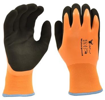 G & F Products Waterproof Winter Gloves