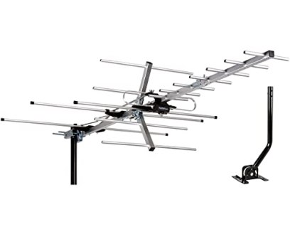 Five Star TV Antenna Indoor/Outdoor Yagi Satellite HD Antenna with up to 200 Mil