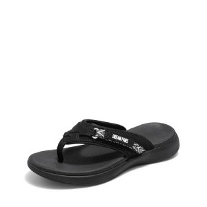 DREAM PAIRS Women’s Arch Support Flip Flops Comfortable Thong Sandals