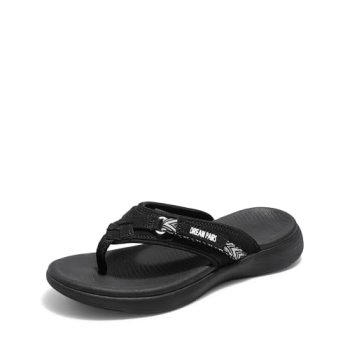 DREAM PAIRS Women’s Arch Support Flip Flops Comfortable Thong Sandals