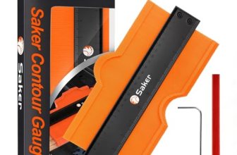 Saker Contour Gauge (10Inch) Profile Tool with Adjustable Lock
