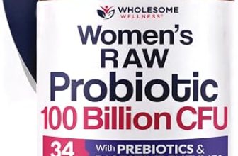 Wholesome Wellness Dr. Formulated Raw Probiotics for Women 100 Billion CFUs Caps