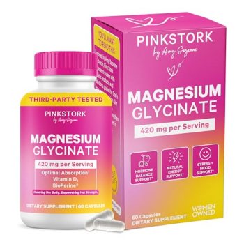 Pink Stork Magnesium Glycinate with Vitamin D