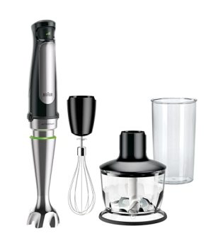 Braun MultiQuick 7 3-in-1 Immersion Blender with Food Processor
