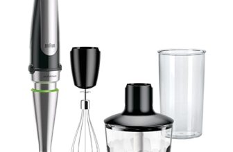 Braun MultiQuick 7 3-in-1 Immersion Blender with Food Processor