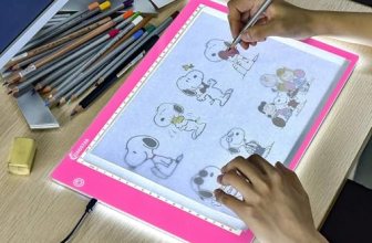 XIAOSTAR Light Box Drawing Pad, Tracing Board with Type-C Charge Cable and Brigh
