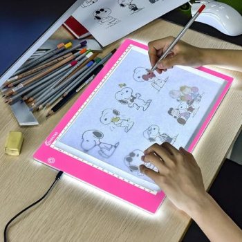XIAOSTAR Light Box Drawing Pad, Tracing Board with Type-C Charge Cable and Brigh
