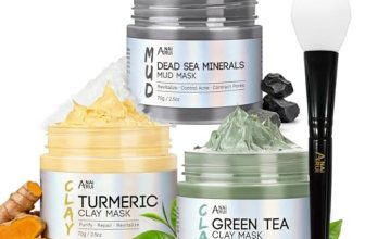 ANAI RUI 3 Pcs Face Mask Set – Turmeric Clay Mask