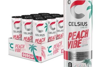 CELSIUS PEACH VIBE Sparkling White Peach