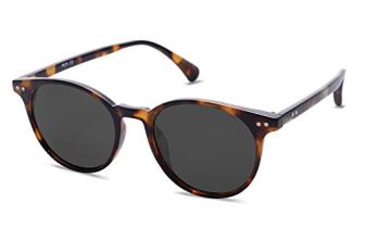 SOJOS Small Round Classic Polarized Sunglasses for Women Men Vintage Style UV400