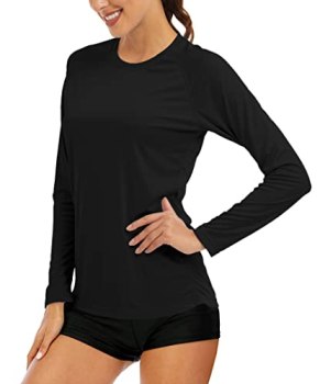 UV Shirts for Women Long Sleeve Shirts for Women Running Shirts Summer Shirt Hik