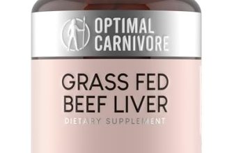 Optimal Carnivore Grass Fed Beef Liver Capsules
