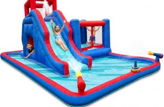 Sunny & Fun 2-in-1 Bounce & Blast Inflatable Water Slide Park