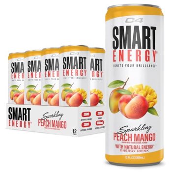 Cellucor C4 Smart Energy Drink ‚ Boost Focus and Energy with Zero Sugar