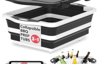 HI NINGER BBQ Prep Tub with Lid