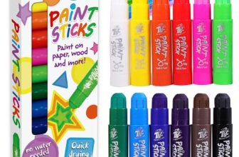 TBC The Best Crafts Paint Sticks for Kids Ages 2-8
