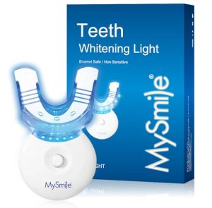 MySmile Teeth Whitening Light with Mouth Trays- 5LED Powerful Accelerator Light