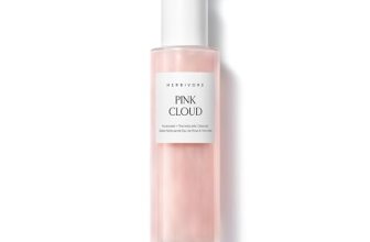 HERBIVORE Pink Cloud Creamy Jelly Cleanser | Hydrating Face Wash with Rosewater