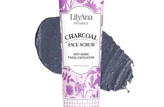 LilyAna Naturals Charcoal Face Scrub