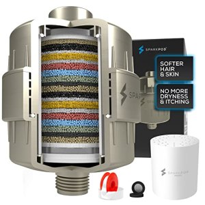 SparkPod 23 Stage Shower Head Filter for Dry Hair and Skin