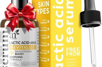 artnaturals Lactic Acid plus AHA Face Serum for Brightening Boost with Renewing