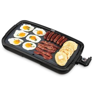 Dash Deluxe Everyday Griddle – Electric Griddle with Removable Plate – Nonstick