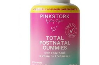 Pink Stork Total Postnatal Vitamin Gummies
