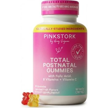 Pink Stork Total Postnatal Vitamin Gummies