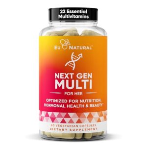 Eu Natural Next Gen Multivitamin for Women – 22 Optimized Vitamins for Immunity