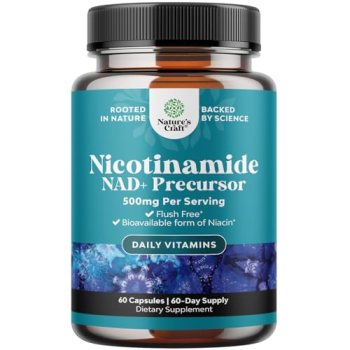 Vitamin B3 Niacinamide 500mg Capsules