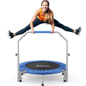 BCAN SP2 40″ Foldable Mini Trampoline Max Load 330lbs