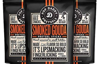 Pop Daddy Flavored Pretzels Sticks