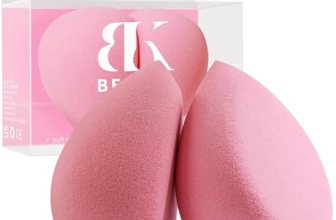 BEAKEY Flat Duo Patented Makeup Sponge Set of 2