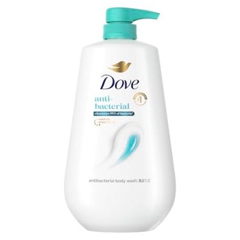 Dove Body Wash with Pump Antibacterial For All Skin Types Protects from Dryness