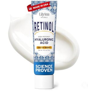 LilyAna Naturals Anti Aging Retinol Face Cream for Women