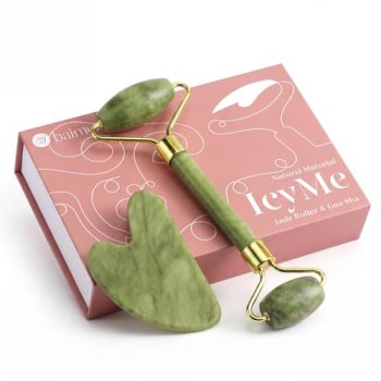 BAIMEI IcyMe Jade Face Roller & Gua Sha