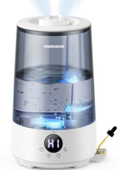 Homvana 3.6L Top-Fill Cool Mist Humidifiers for Bedroom