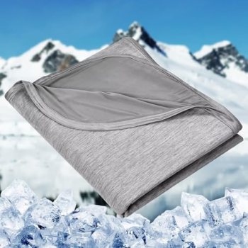 HOMFINE Cooling Blanket for Hot Sleepers