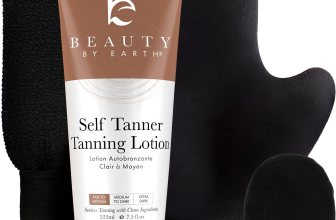 Beauty by Earth Self Tanner with Mitt