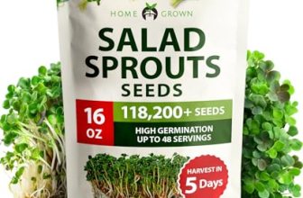 HOME GROWN Premium Sprouting Seeds Mix – Microgreens 118