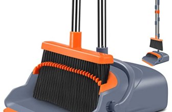 kelamayi Upgrade Broom and Dustpan Set