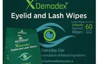 NOVEHA Demodex Eyelid & Lash Wipes
