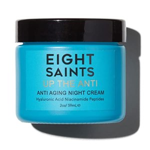 Eight Saints Skin Care Up the Anti Night Cream Face Moisturizer to Reduce Fine L
