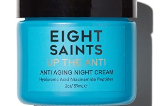 Eight Saints Skin Care Up the Anti Night Cream Face Moisturizer to Reduce Fine L