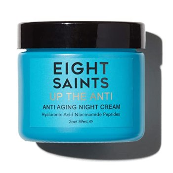 Eight Saints Skin Care Up the Anti Night Cream Face Moisturizer to Reduce Fine L