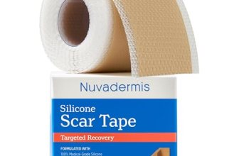 NUVADERMIS Silicone Scar Sheets for Surgical Scars